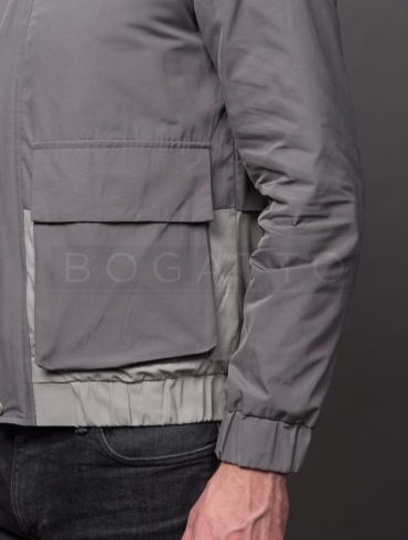 Куртка 801 серый