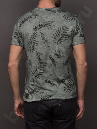 Футболка T6765 зеленая