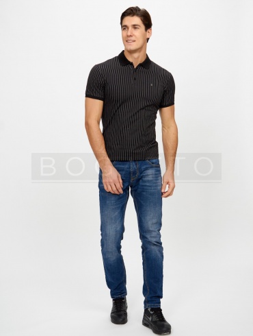 Поло 21022 Черный