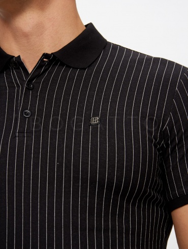 Поло 21022 Черный