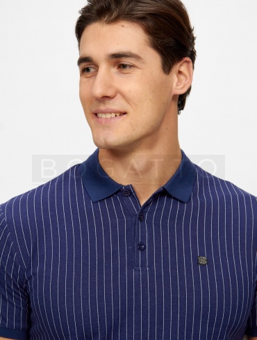 Поло 21022 Синий