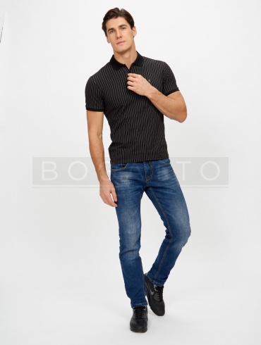 Поло 21022 Черный