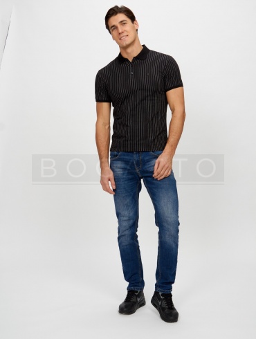 Поло 21022 Черный